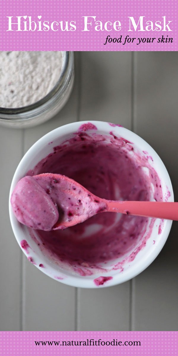 hibiscus face mask