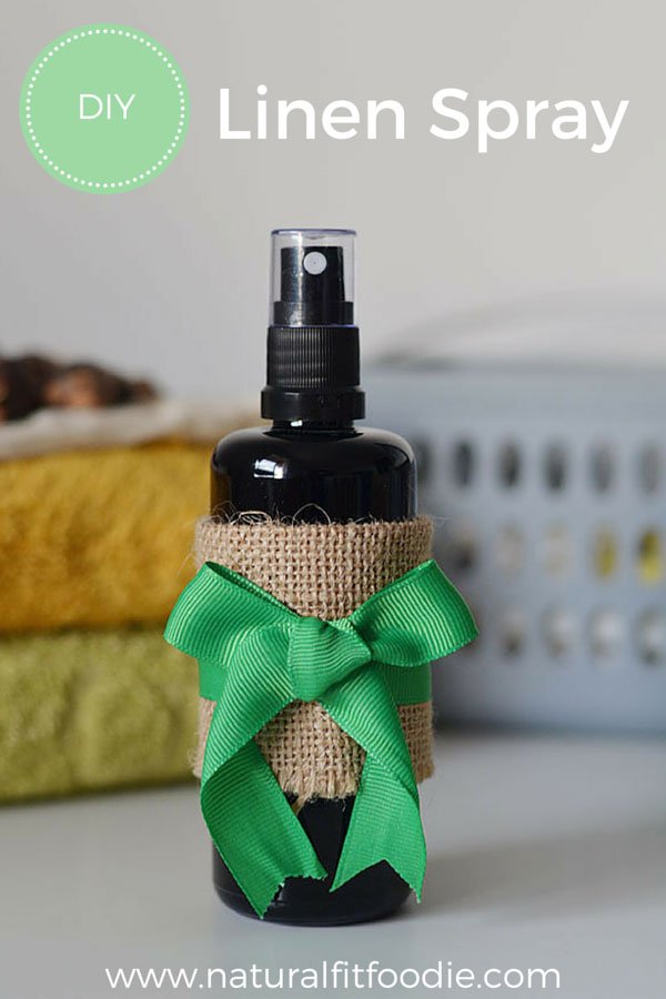 DIY Linen Spray - Ditch those toxic fabric softeners and dryer sheets! This DIY Linen Spray is a safe natural alternative and will leave your clothes with a wonderful natural scent!