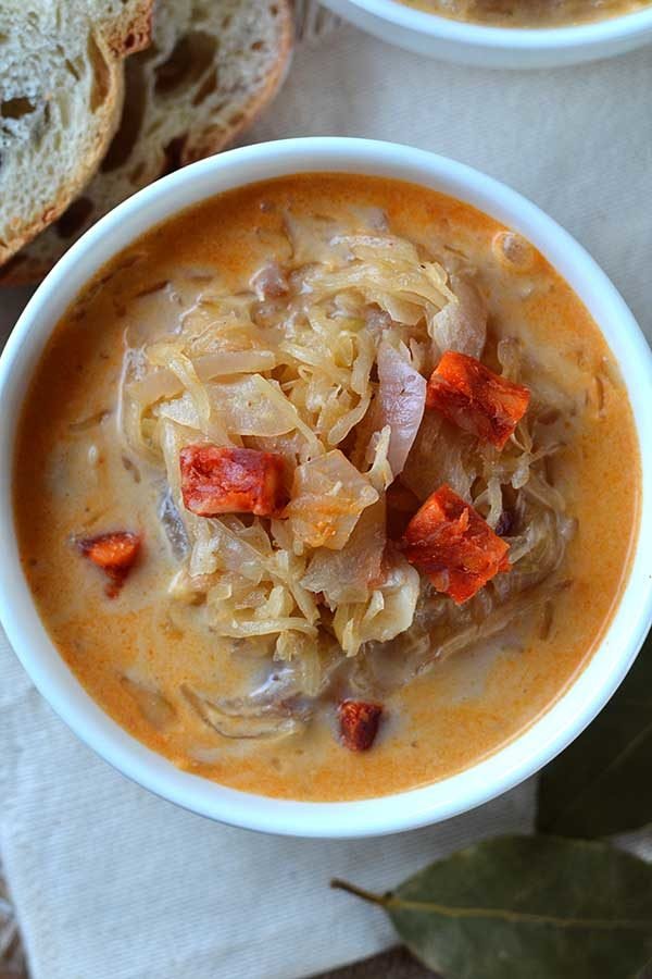 Hungarian Hangover Soup Recipe - This Hungarian Hangover Soup promises to bring you luck in the new year and cure your hangover!