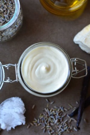 Homemade Body Butter for dry winter skin