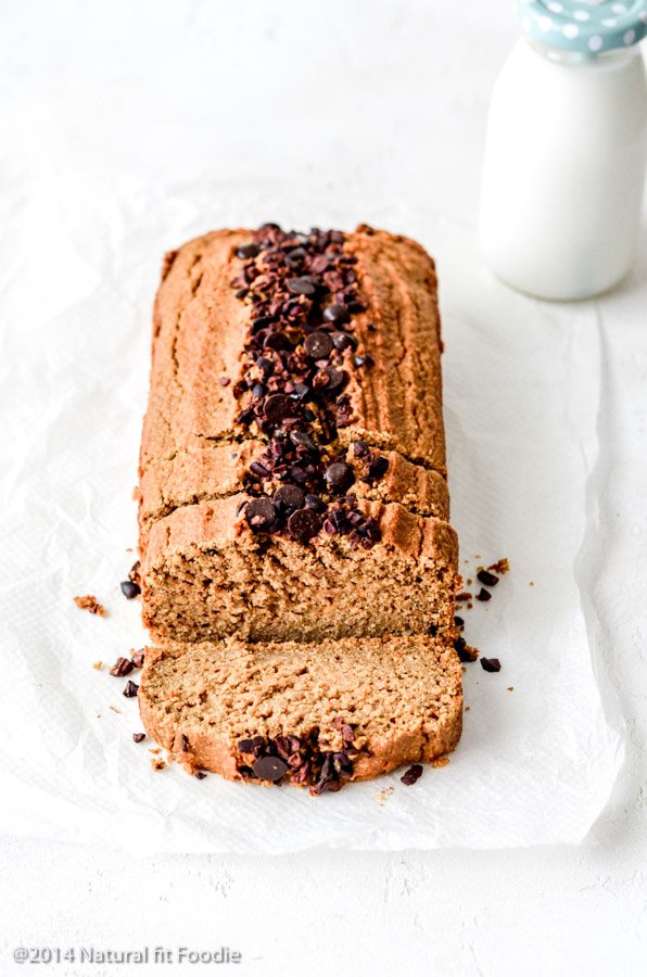 Healthy Sweet Potato Quick Bread (gluten free, vegan)